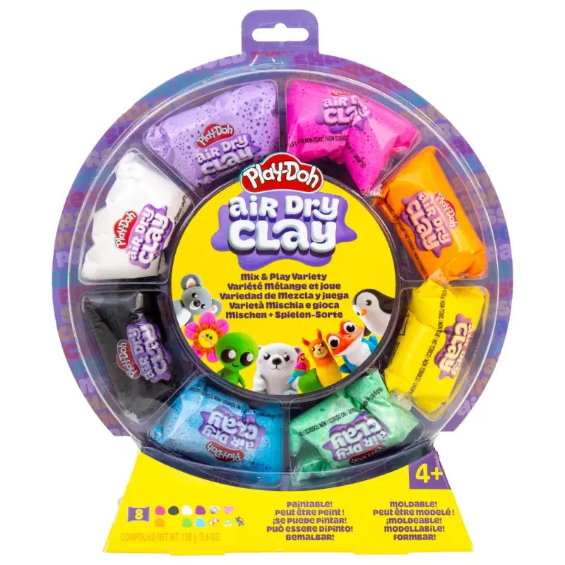 Air Dry Clay Case - Portable Storage Case Kit with 13 Air Dry Clays for Kids