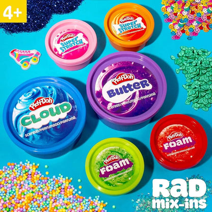 Retro Mix & Play Scented Slime for Kids, 6-Pack Variety