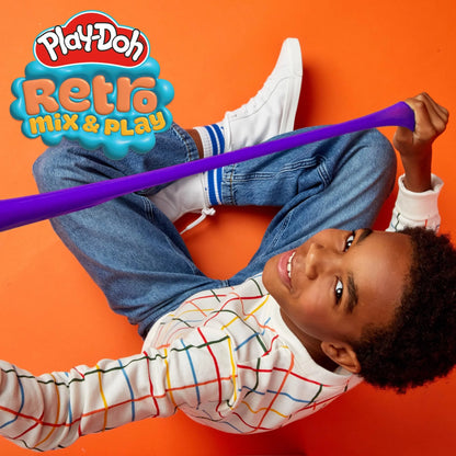 Retro Mix & Play Scented Slime for Kids, 6-Pack Variety