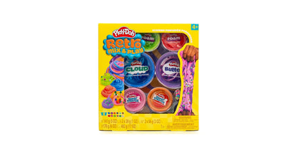 Retro Mix & Play Scented Slime for Kids, 6-Pack Variety
