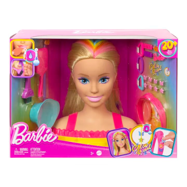 Mattel Barbie Deluxe Styling Head The Toy Store - Toys