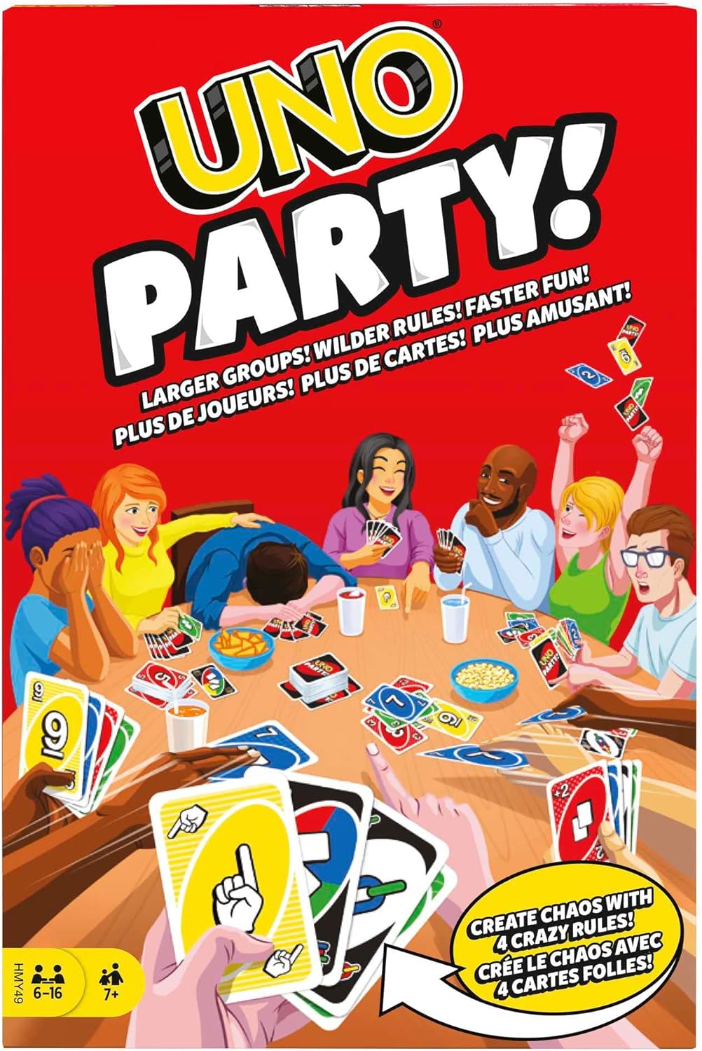 Mattel UNO Party Family Card Game The Toy Store - Toys