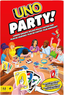 Mattel UNO Party Family Card Game The Toy Store - Toys