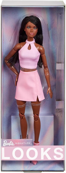 Mattel Barbie Looks Doll, Collectible No. 21 with Black Braids  - The Toy Store, Best Toys in Lebanon