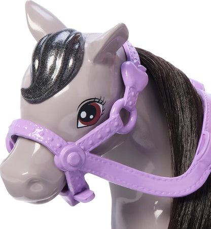 Chelsea Doll & Toy Horse Set, Includes Helmet Accessory & Saddle