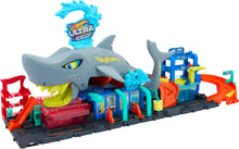 Mattel Hot Wheels City Toy Car Track Set, Ultra Shark Car Wash with 1:64 - The Toy Store, Best Toys in Lebanon