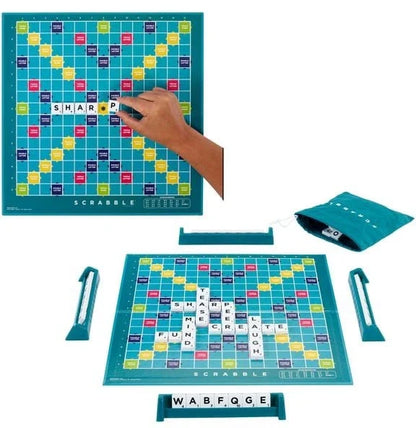 Mattel Spiele Family Games Scrabble Classic 2-in-1 - French