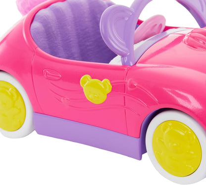 Chelsea Doll & Toy Car Set with Bear-Themed Convertible