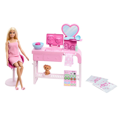 Doll With Spa Accessories