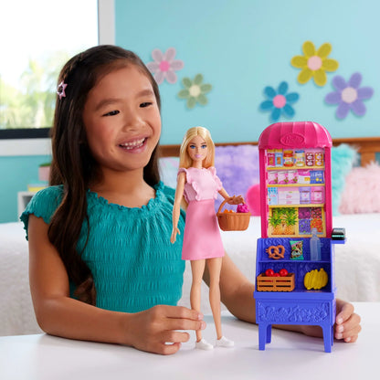 The Market Doll Playset
