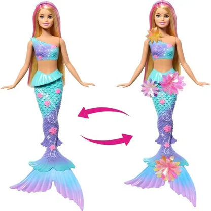 Flower Magic Mermaid Toy Doll With Surprise Blooming Flowers Feature & Pearl