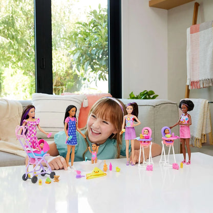 Skipper Babysitters Inc. Playset with Brunette Doll