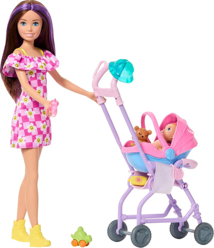 Skipper Babysitters Inc. Playset with Brunette Doll