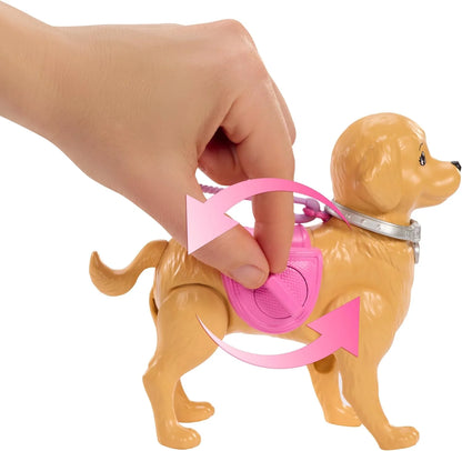 Walk & Potty Pup Toy Set, Includes Toy Dog that Walks & Goes Potty, Malibu