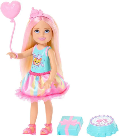 Barbie Club Chelsea 6-Inch Birthday-Themed Small Doll