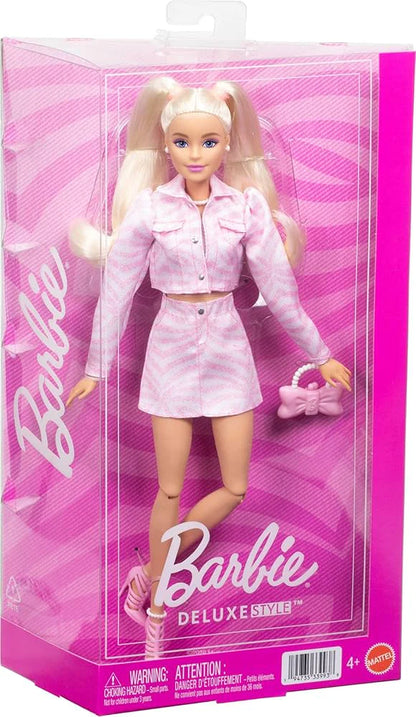 Deluxe Style Doll #9 in Pink Denim Outfit