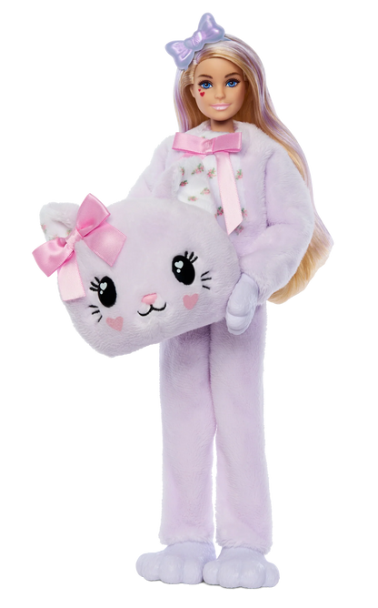 Cutie Reveal Cuddly Series Kitten Surprise Doll