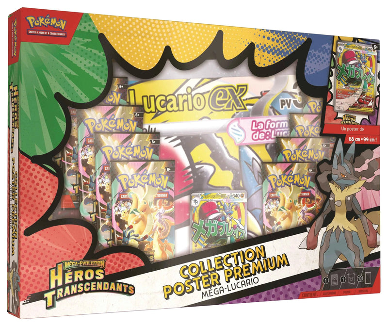 Mega Evolution Ascended Heroes Premium Poster Collection – Assorted