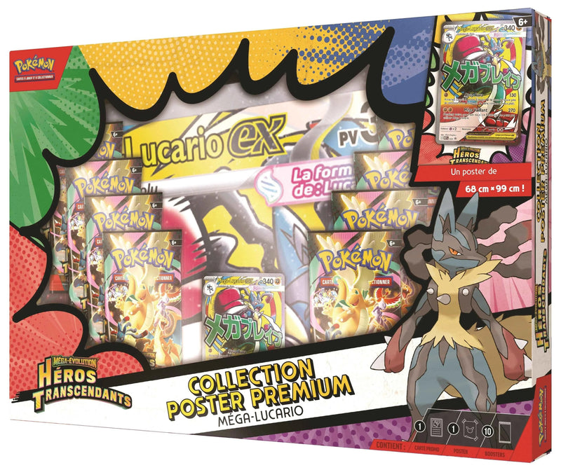 Mega Evolution Ascended Heroes Premium Poster Collection – Assorted