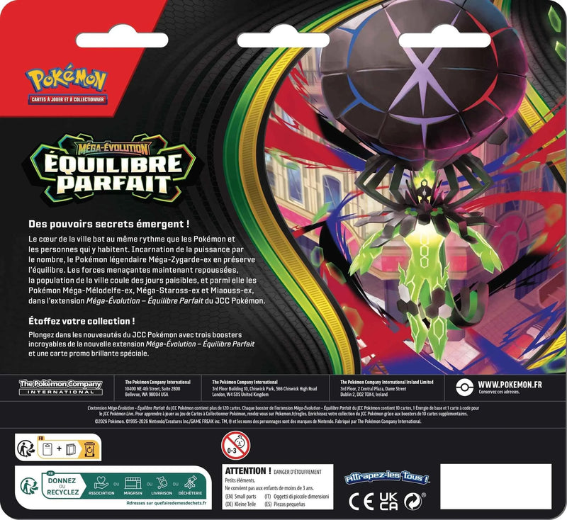 Mega Evolution Perfect Order 3-Booster Blister