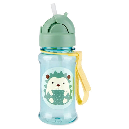 Zoo Tritan Renew Straw Bottle - Hedgehog