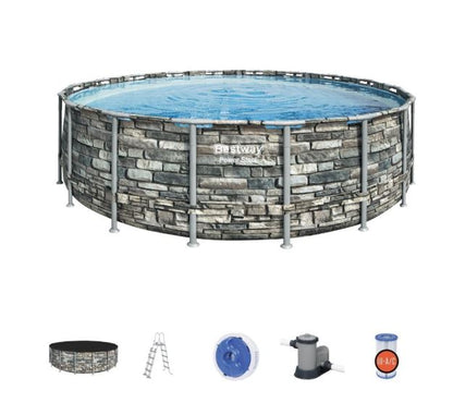 Steel Pro Pool Set 6.10M X 1.32M