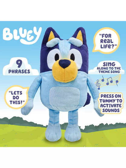 Bluey's Talking Bluey Plush S8