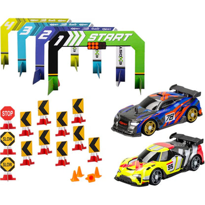 Silverlit EXOST BUILD 2 DRIVE - DUO PACK RACE SET 2 Cars - The Toy Store, Best Toys in Lebanon