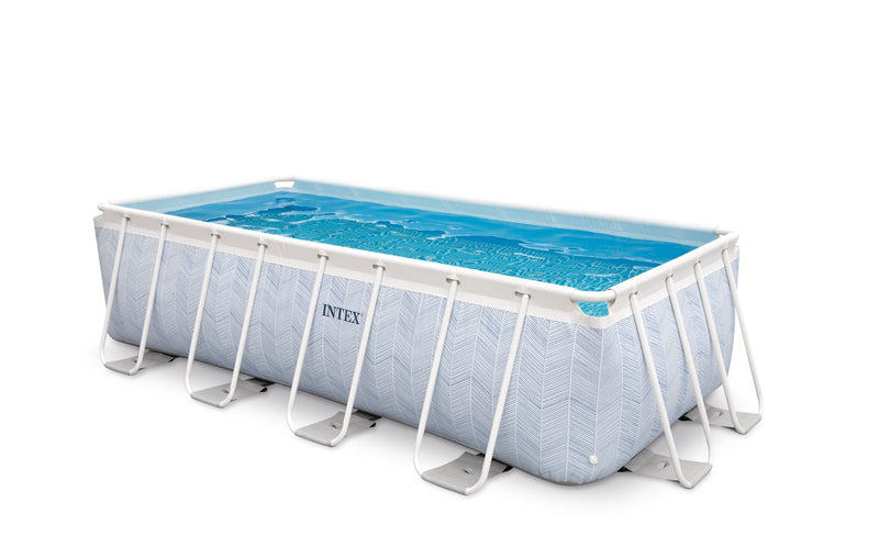 Chevron Prism Rectangular Pool Set 400x200x100 cm