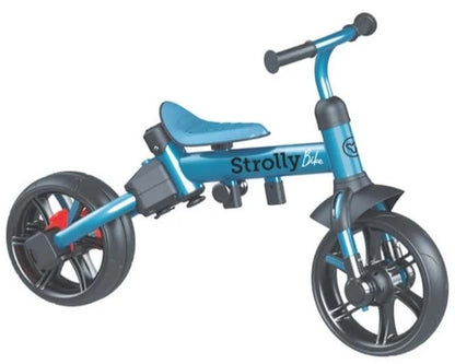 Yvolution Strolly Bike – Grey/Blue