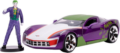 Batman Joker 2009 Chevy Corvette Stingray 1:24