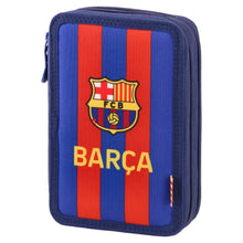 Double Decker Filled Pencil Case, FC Barcelona
