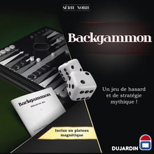 Dujardin Serie Noire Backgammon - The Toy Store - Best Toys in Lebanon