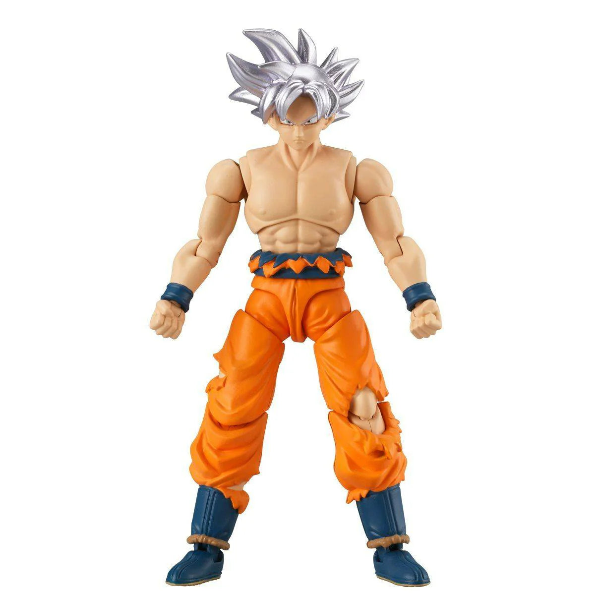 Dragon Ball Super Goku figure in orange pants and blue boots