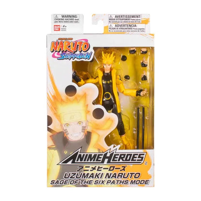 Anime Heroes Action Figure: Naruto Uzumaki Sage of Six Paths Mode6