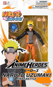 Anime Heroes Naruto Action Figure Naruto Uzumaki Final Battle