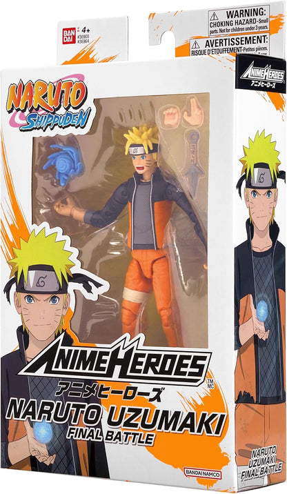 Anime Heroes Naruto Action Figure Naruto Uzumaki Final Battle