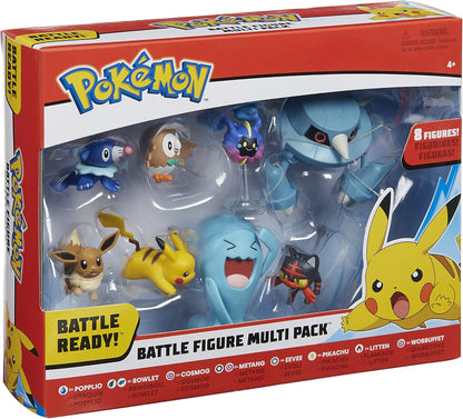 Pokémon Battle 8 Figure Multi Pack Assorted The Toy Store - Toys