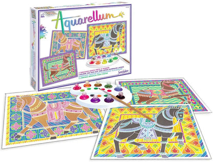 Aquarellum Chevaux