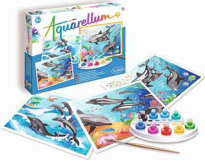 Aquarellum Dauphins
