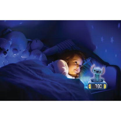 Stitch Digital Alarm Clock and Night Light - Lilo & Stitch