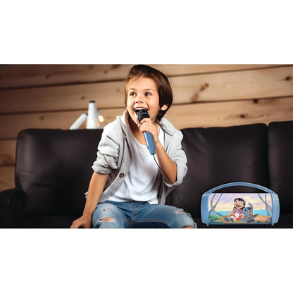 Disney Stitch Bluetooth Speakers with Lights & Mic