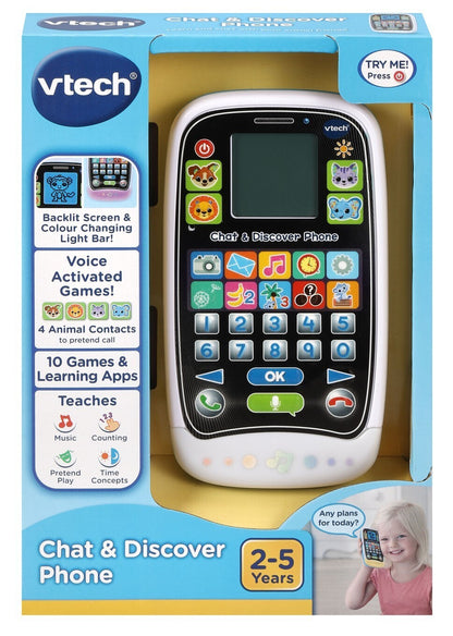 Vtech Chat & Discover Phone - The Toy Store - Best Toys in Lebanon