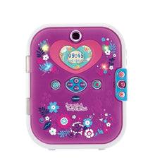 Purple Secret Safe diary with heart display, buttons, and light show effects