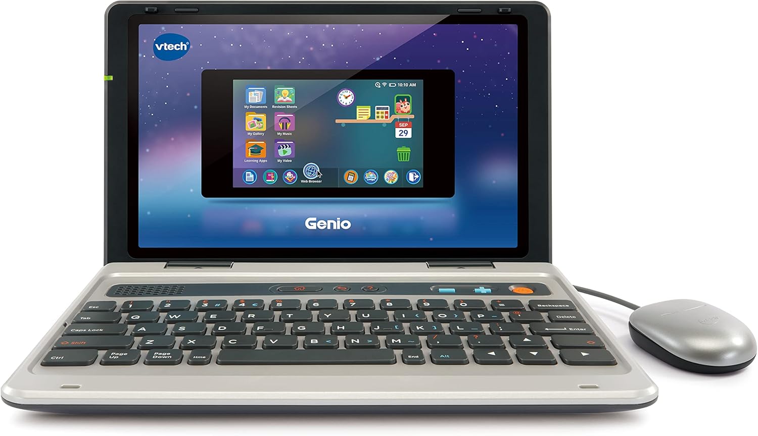 VTech Genio My First Laptop, Silver - The Toy Store, Best Toys in Lebanon