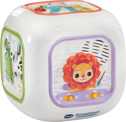 Baby Sensory Sounds Musical Cube,Interactive Baby Toy