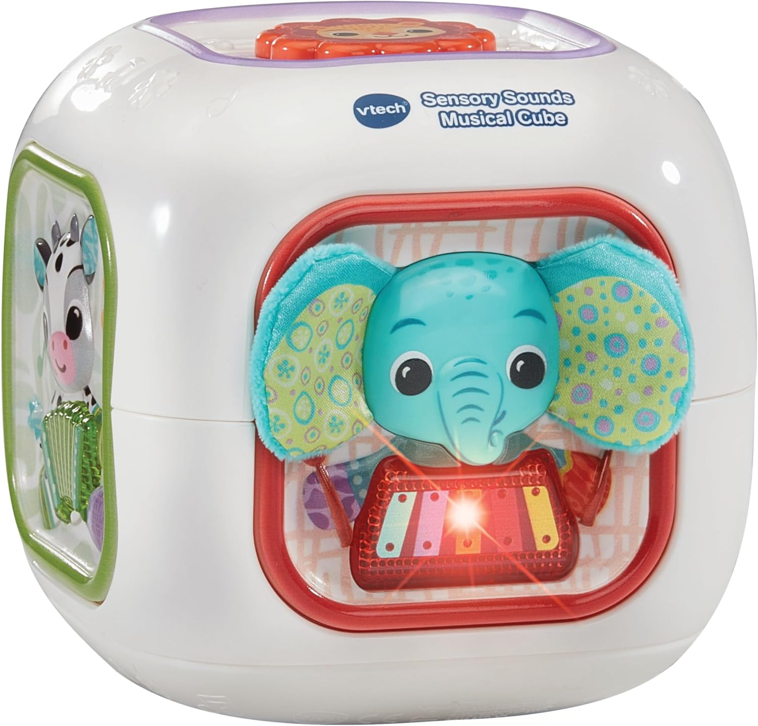 VTech Baby Sensory Sounds Musical Cube,Interactive Baby Toy - The Toy Store, Best Toys in Lebanon