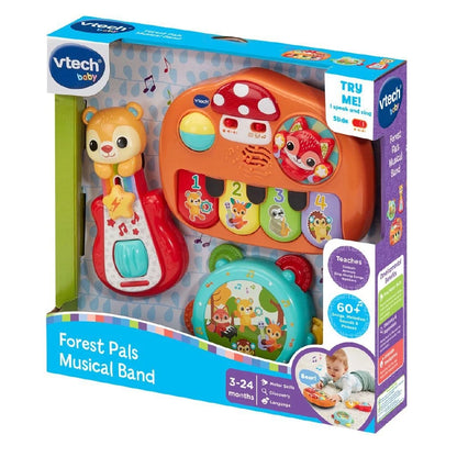VTech Forest Pals musical band toy in retail box with animal characters