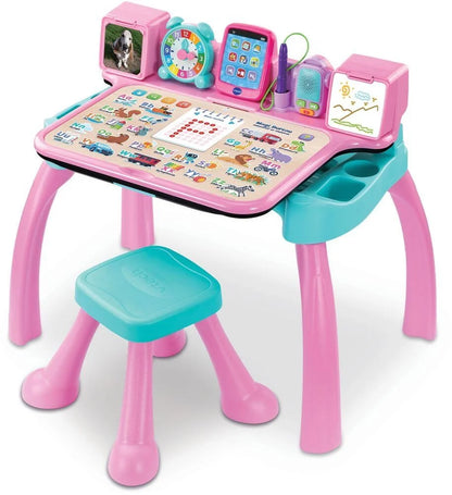 VTech Magibureau Interactif and Musical 6 EN 1 Rose