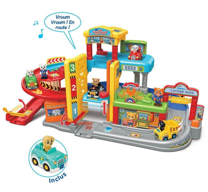 VTech Tut Bolides - Maxi Garage Interactif Mecano Animo (+theo, Fan D'auto)